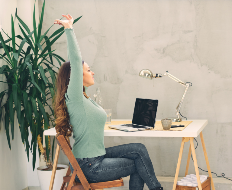 8 exercises you can do at your desk