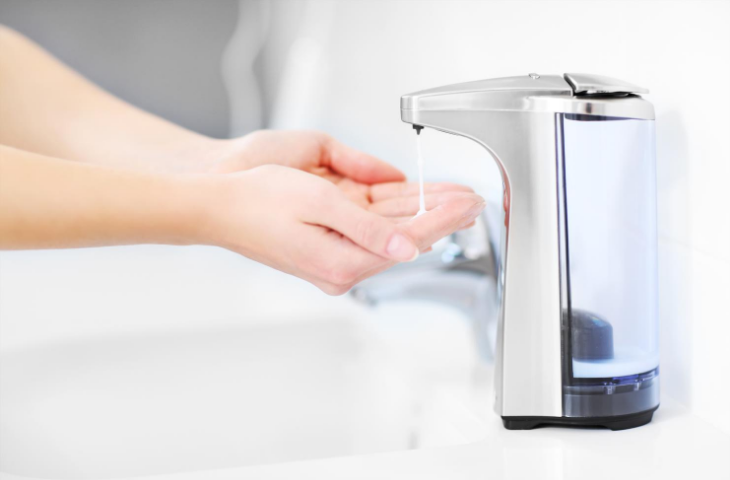 hand sanitiser dispenser signs