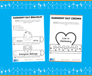 Worksheets for Harmony Week