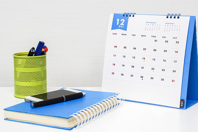 Desk Calendar