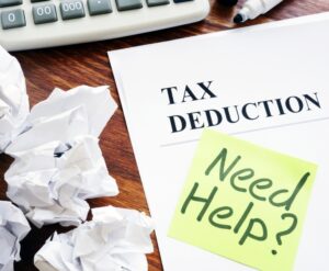 A Paper with tax deducation need help written