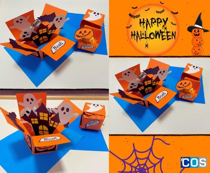 Halloween DIY craft mystery boxes