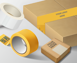 Custom boxes and tapes