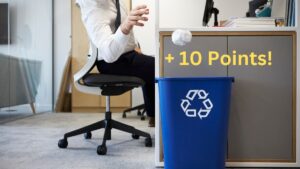 Gamification of waste