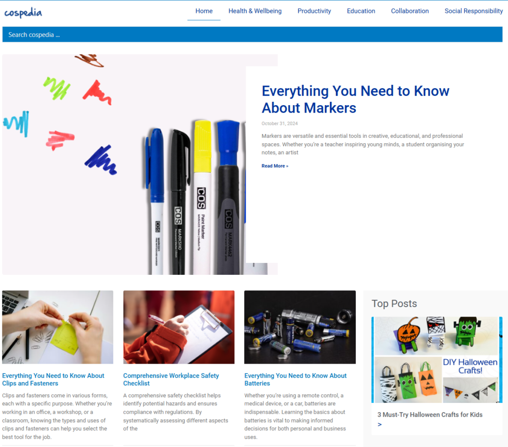 COSpedia Blog Articles Image Media Kit
