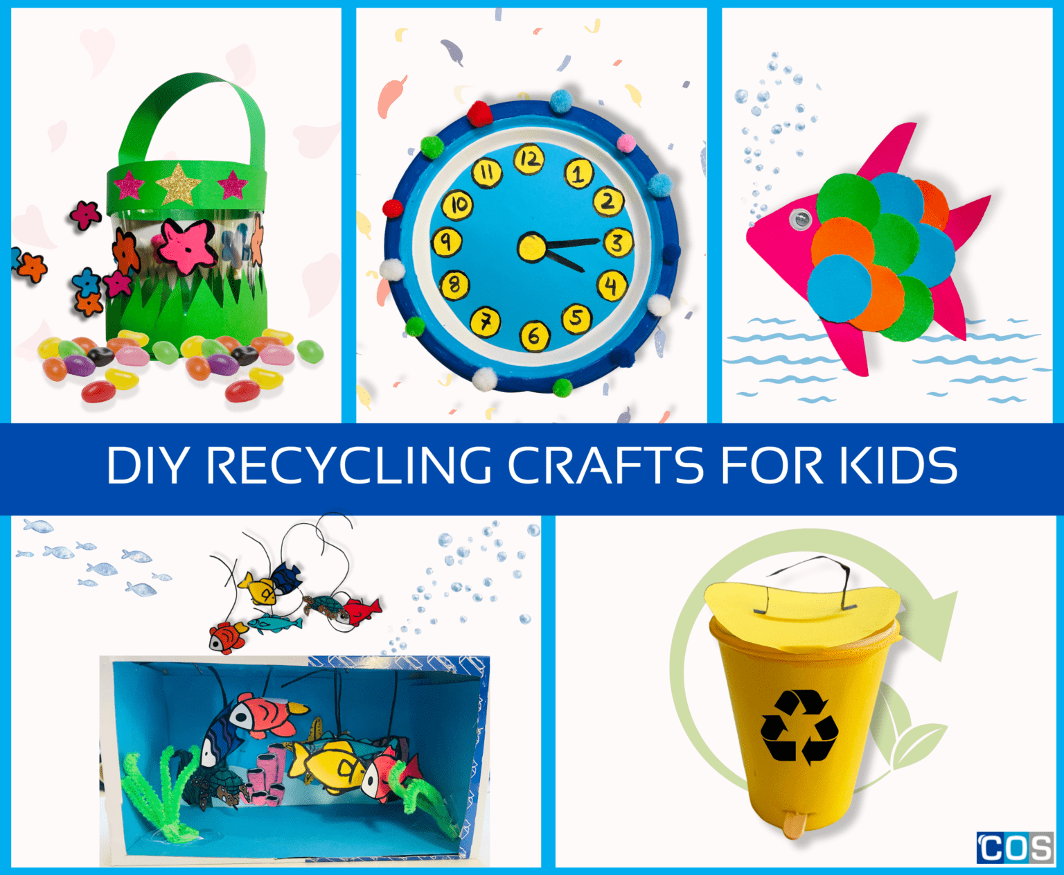 Recycling Crafts: 5 Fun DIY Projects