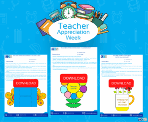 Teacher Appreciation Week Worksheet for kids