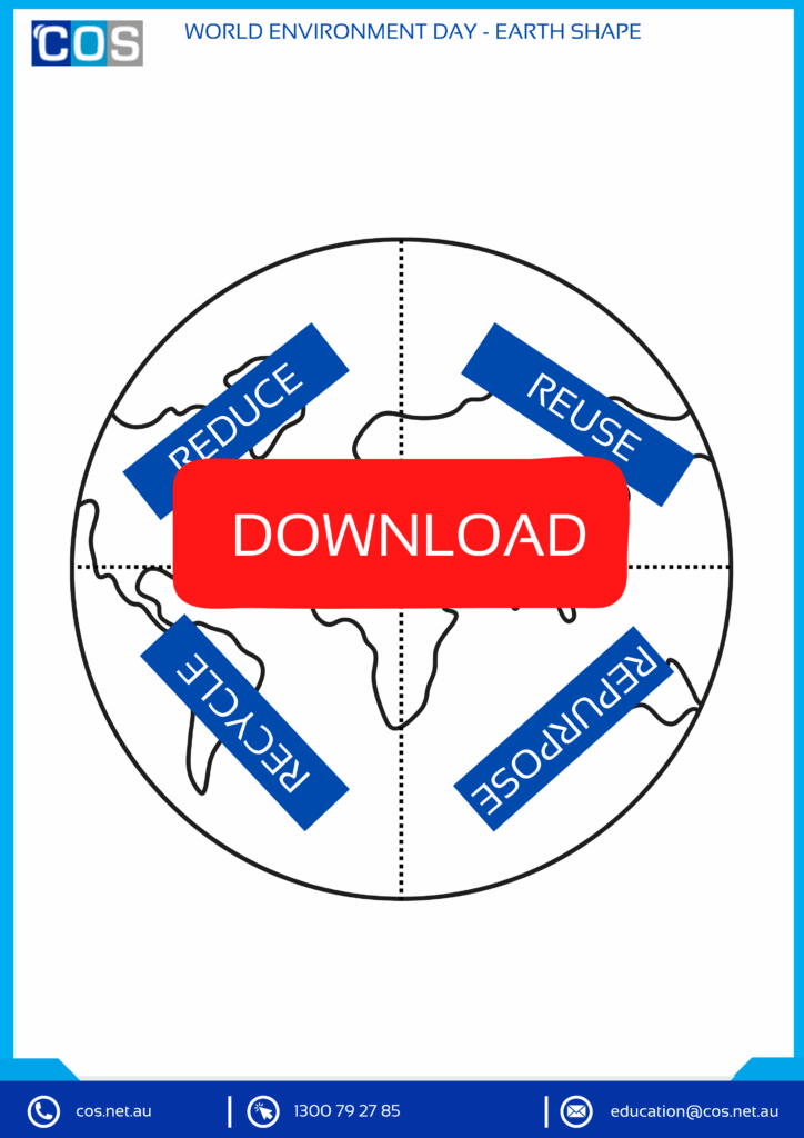 World Environment Day worksheet for kids