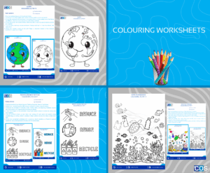 Colouring worksheet for kids