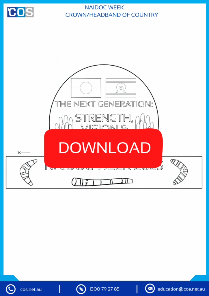 NAIDOC Week Crown/headband worksheet