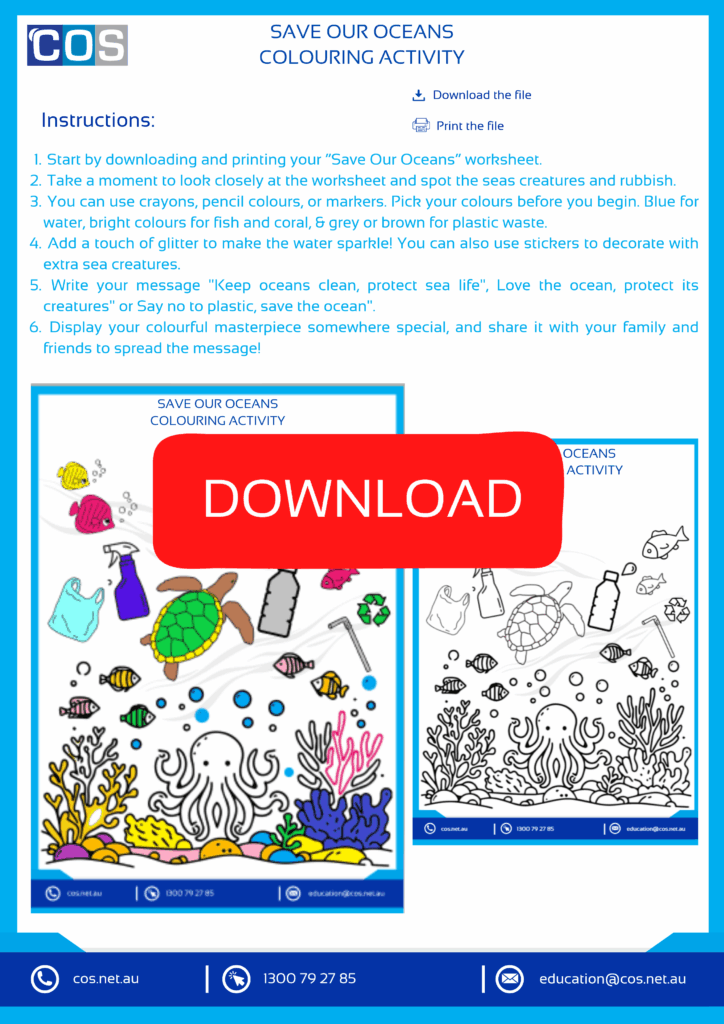 Colouring worksheet for kids