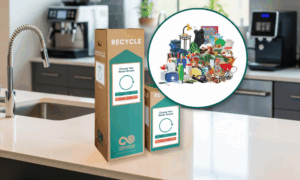 TerraCycle Waste Box in the kitchen
