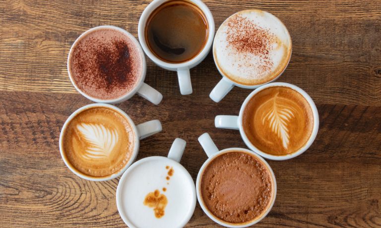 different types of coffee to drink