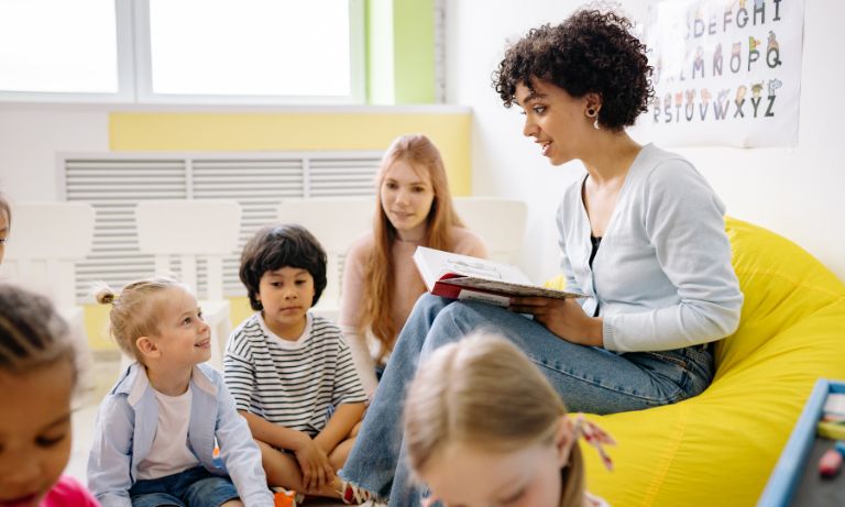 reading to kids