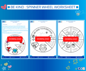 3 worksheet templates for World Kindness Day