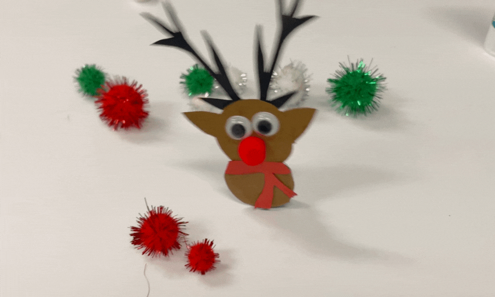 Bouncing Reindeer Craft