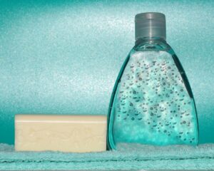 hand soap or hand sanitiser