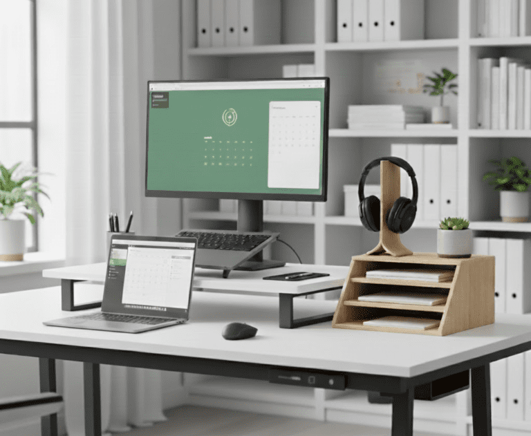 Clean Work Desktop Why a Clean Desk Leads to Cleaner Thinking and Better Work Outcomes