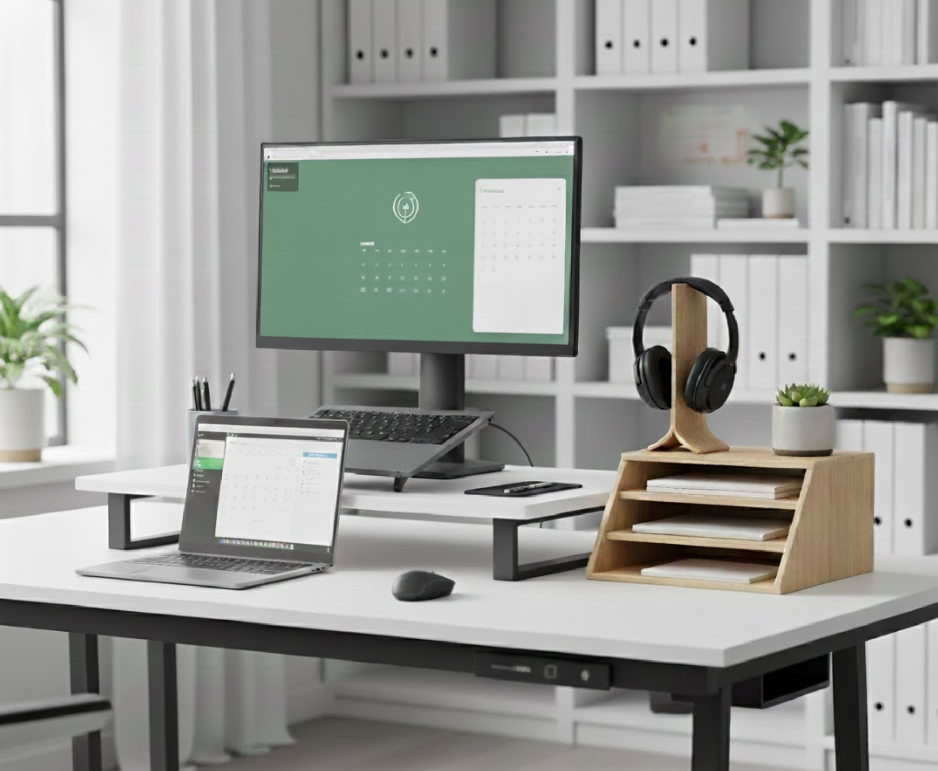 Clean Simple Desk Why a Clean Desk Leads to Cleaner Thinking and Better Work Outcomes