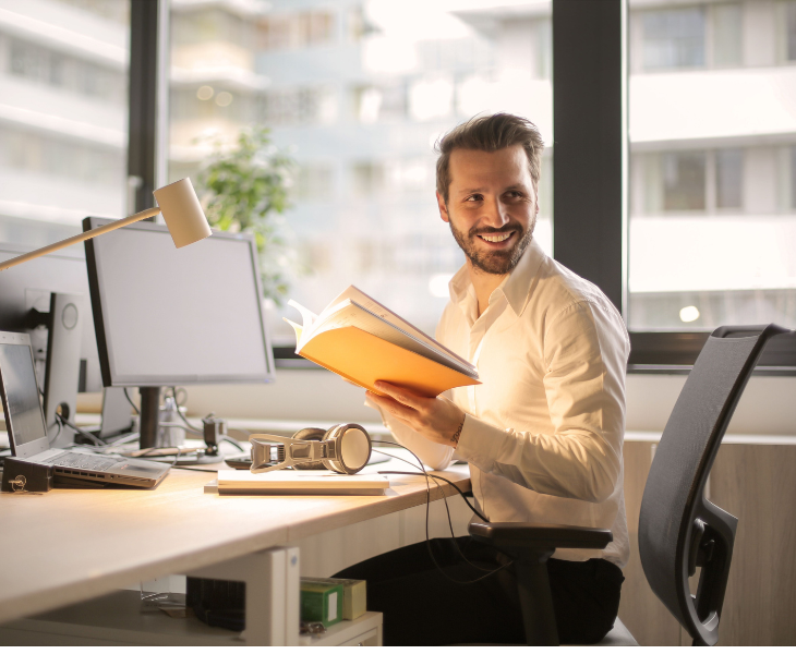 A calm desk setup that promotes mindfulness builds a more intentional environment.